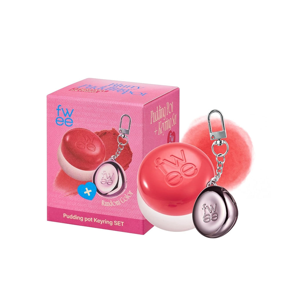Fwee Pudding Pot Keyring Set