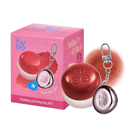 Fwee Pudding Pot Keyring Set